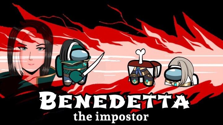 Among Us: MOBILE LEGENDS VERSION (Animation/Animatics) | Benedetta the Impostor, by Senpai Phantom