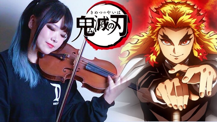 『LiSA- HOMURA 炎(ほむら)』 DEMON SLAYER: KIMETSU NO YAIBA THE MOVIE: MUGEN TRAIN THEME 【YuA Violin Cover】