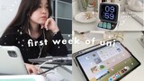 university vlog 🕰 first week of online classes + where i'm studying at (malaysia)