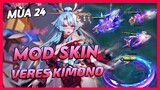 Mod Skin Veres Kimono Mùa 24 Mới Nhất Full Hiệu Ứng Không Lỗi Mạng | Yugi Gaming