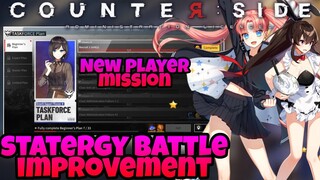 CounterSide - New Strategy Battle Improvement & Taskforce Plan Mission & Rewards!