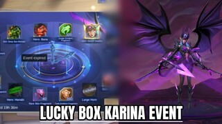 Karina Lucky Box Event Resale Update Draw | MLBB