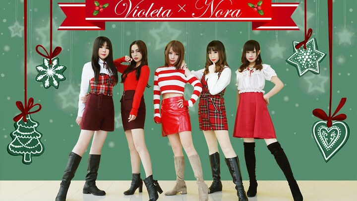 【芒果小天▪飞雪▪空空▪幽灵▪酸奶】❤IZ*ONE❤Violeta圣诞五人特别版❤带给你一个充满花香的圣诞❤