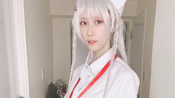 cosplay 碧蓝航线-赫敏 白衣天使 护士服