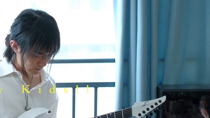 [Electric Guitar] Noragami OP "Crazy Hey Kids!!" Electric guitar exciting performance cover!