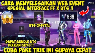 CARA MENYELESAIKAN MISI BTS FREE FIRE & CARA DAPAT BUNDLE COWO GRATIS DI EVENT TERBARU