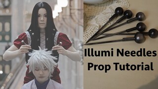 Illumi Hunter x Hunter Cosplay Needles Prop Tutorial DIY