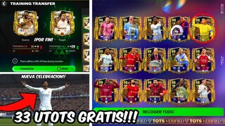 ✅ 33 UTOTS GRATIS PARA TODOS EN FC MOBILE!!!! - LLEGARON LOS PUNTOS DE TRASPASO DE ENTRENAMIENTO!!