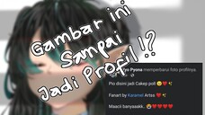 [ FANART ] Gambarin Vtuber Sampe Jadi Foto Profil?!🥶😱