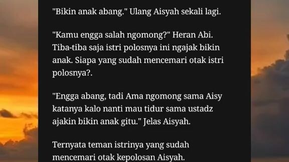 {wattpad} ISTRI POLOS!! AJAK SUAMI BIKIN ANAK DARI TEPUNG TERIGU😭😭🤌