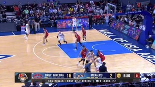 Game 4 Brgy Ginebra VS Meralco highlights