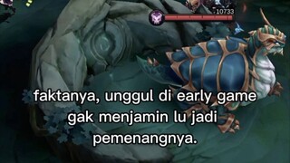 masih bisa di comeback di midgame atau di lategame🫠