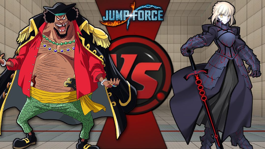 Black Beard Vs Alter Saber Jump Force Mugen Battle Bilibili