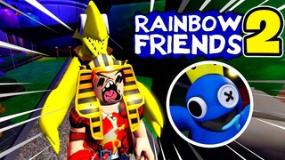 ESTE PAJARRACO HELICOPTERO ME QUIERE DESTRUIR!! RAINBOW FRIENDS 2 ROBLOX