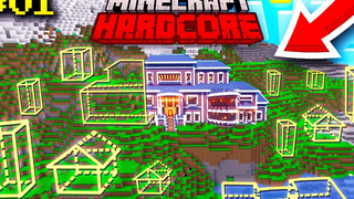 สร้างฐานที่ใหญ่ที่สุดที่เป็นไปได้ใน Minecraft Hardcore! (1)