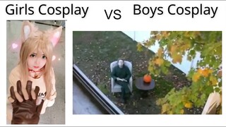 Girls Cosplay Vs Boys Cosplay