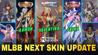 VALENTINA MSC SKIN 2024 ? | FREYA LEGEND SKIN | COLLECTOR NOV / DEC 2023 - Mobile Legends #whatsnext