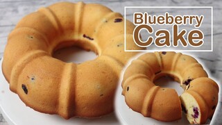 บลูเบอรี่เค้ก blueberry cake l ครัวป้ามารายห์