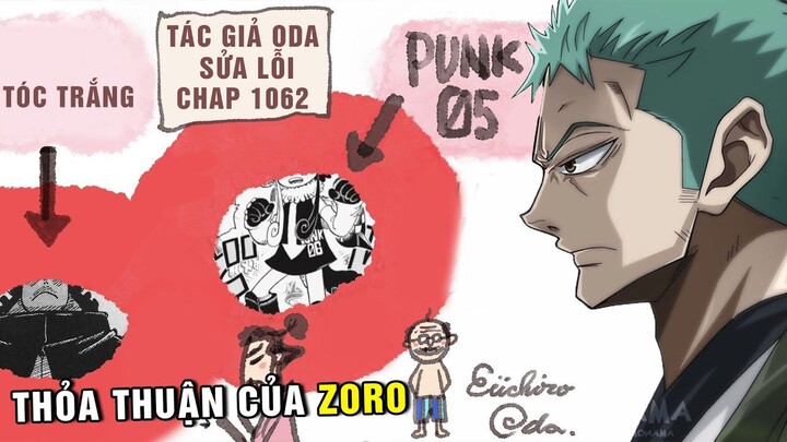 Tác giả Oda sửa lỗi OP 1062 , Thoả thuận của Zoro [ Đánh giá One Piece ]