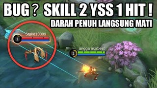 GILA ! MOONTON KALO TAU PASTI MARAH !! BUG YSS SKILL 2 SEKALI HIT LANGSUNG MATI, CHIT ATAU BUG ?