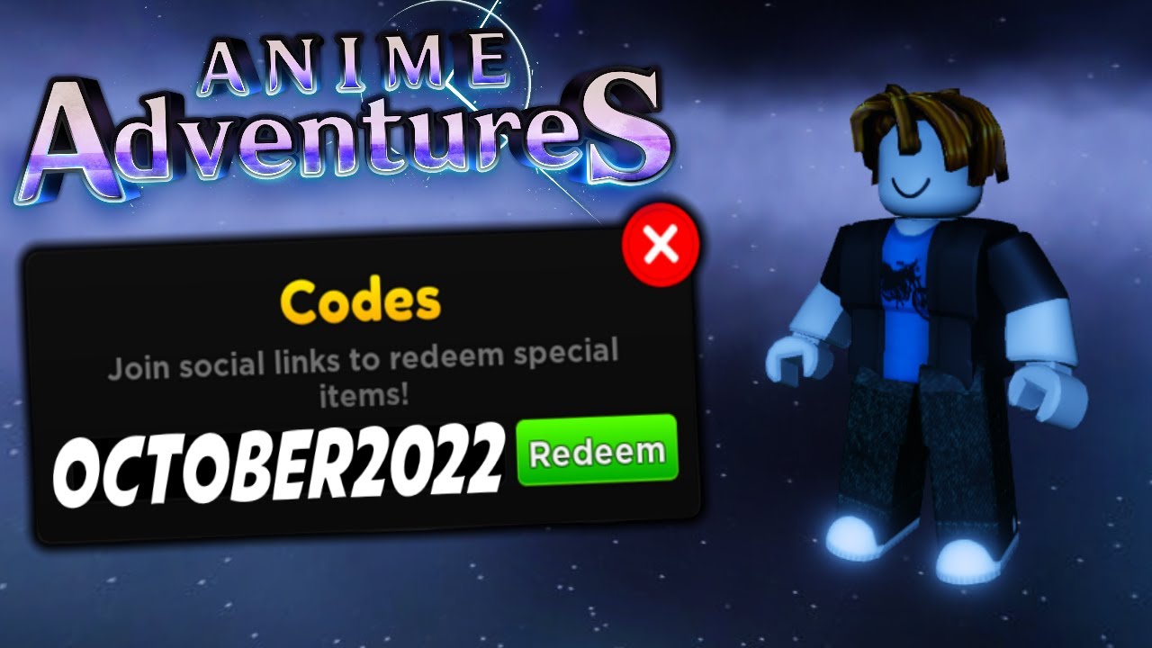 Roblox Anime Adventures Codes November 2022