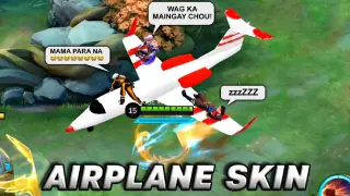 Is This the New JS Airplane Skin In Mobile Legends??? 😱😱😱