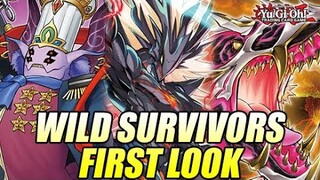 Yu-Gi-Oh! Wild Survivors First Look!