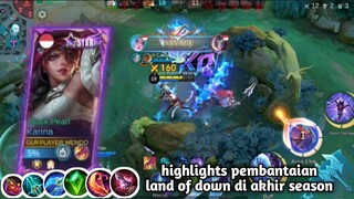 pembantaian akhir season ~ Mobile Legends