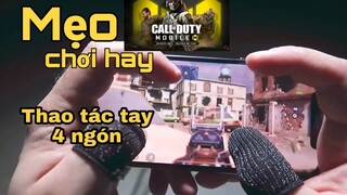 [Call Of Duty Mobile] Mẹo Chơi Game Hay + Thao Tác Tay 4 Ngón + Cài Đặt Trò Chơi | ZinCa Mobile