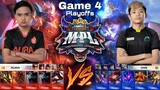 AURA vs OMG [Game 4 Bo5] | (FILIPINO) MPL-PH S7 Playoffs Day 1 |  MLBB