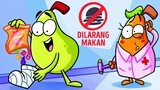 Cara Menyelundupkan Camilan ke Rumah Sakit || Makanan Sehat vs Junk Food