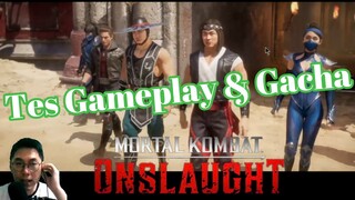 🐲Mortal Kombat Onslaught : Tes Gameplay & Gacha 🐲