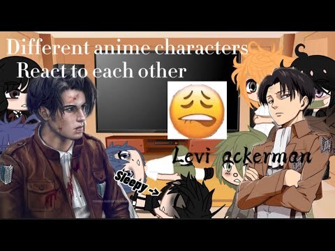 different fandoms react to each other (3/10) Levi Ackerman [Attack on Titan]