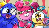 MOMMY LOVE BLUE!? - Poppy Playtime  & Rainbow friends Animation