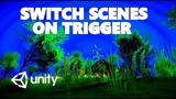 HOW TO CHANGE SCENES WITH A TRIGGER IN C# UNITY TUTORIAL