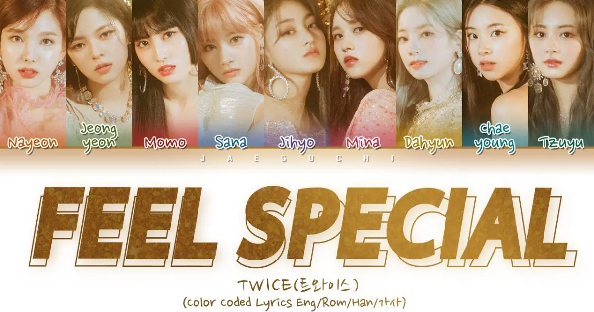 Twice 트와이스 Feel Special Color Coded Lyrics Eng Rom Han 가사 Bilibili