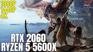 Monster Hunter World: Iceborne | Ryzen 5 5600x + RTX 2060 | 1080p, 1440p, 4K benchmarks!