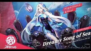 Onmyoji Arena - Higanbana's Dreamy Song of Sea Skin Preview