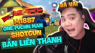 Free Fire : Shotgun One Punch Man Bắn Liên Thanh Không Cần Thay Đạn Solo VS  Trẻ Trâu Khóc Thét