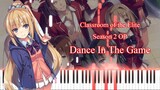Dance In The Game - Classroom of the Elite Season 2 OP [Piano tutorial + Sheet]