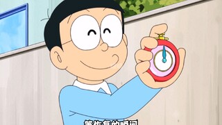 大雄用停时表搞怪，却陷入时间困境