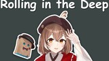 【Hololive song / Nanashi Mumei singing】Adele - Rolling in the Deep "Chinese subtitles"
