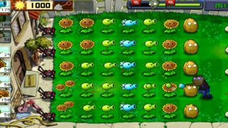 Snowpea vs Peashooter vs Zombotany#PvZ