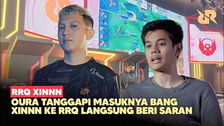 RESPEK! OURA BERI PETUAH UNTUK BANG XINNN YANG MASUK ROSTER RRQ S 12
