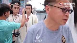 Yizhan the untamed behind the scenes xiaozhan wangyibo #theuntamed #weiying #lanzhan #untamedboys