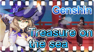 Treasure on the sea