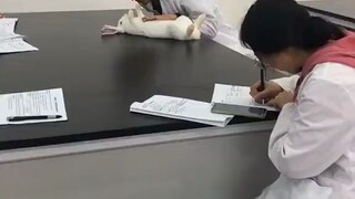 The last tenderness from a medical student