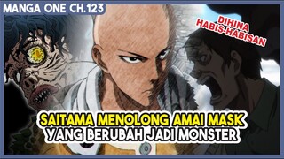 (Manga One 123) - Masyarakat Menghina Wujud Asli Amai Mask!!! Saitama Datang Menolong!!