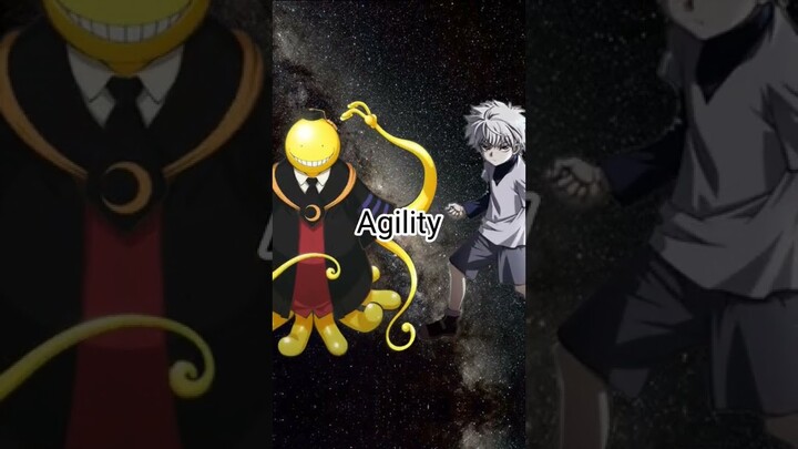 Korosensei vs Killua (Assassination Classroom vs Hunter x Hunter) #animeedits #shorts