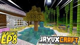 ANG PAGGAWA NG FISH POND | jayvxcraft Season 2 Ep 8 | Minecraft SMP
